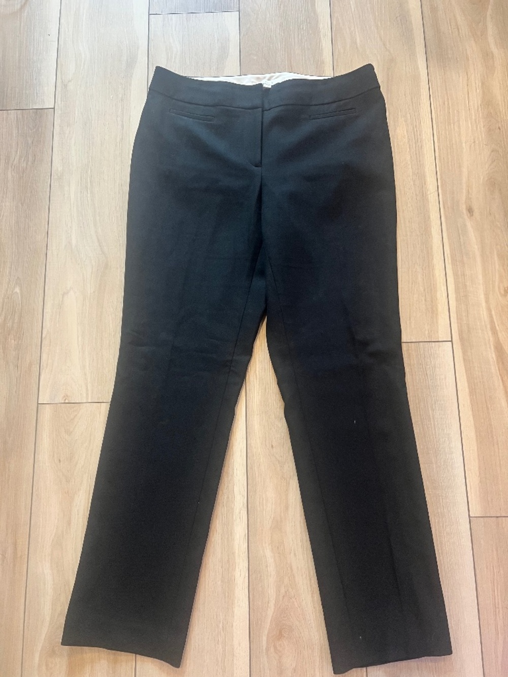 Ann Taylor LOFT Black Straight Leg Dress Pants Size 10